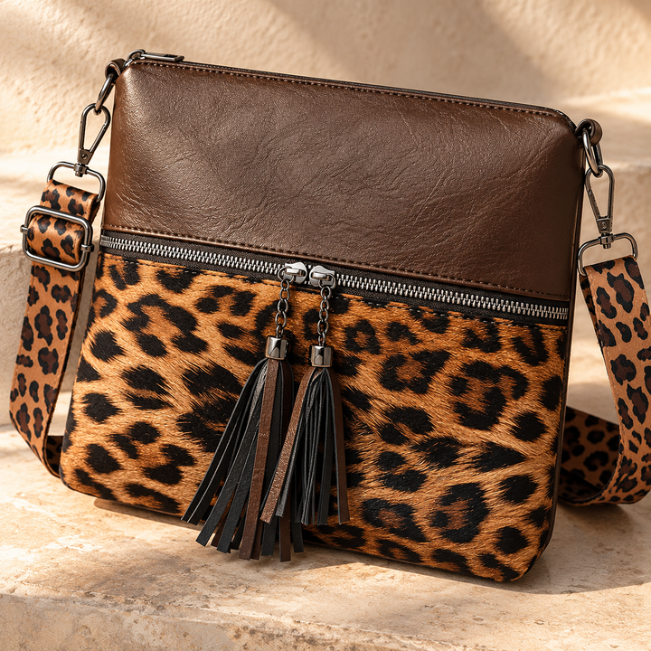 Juliet | Leopard Print Crossbody Bag Women