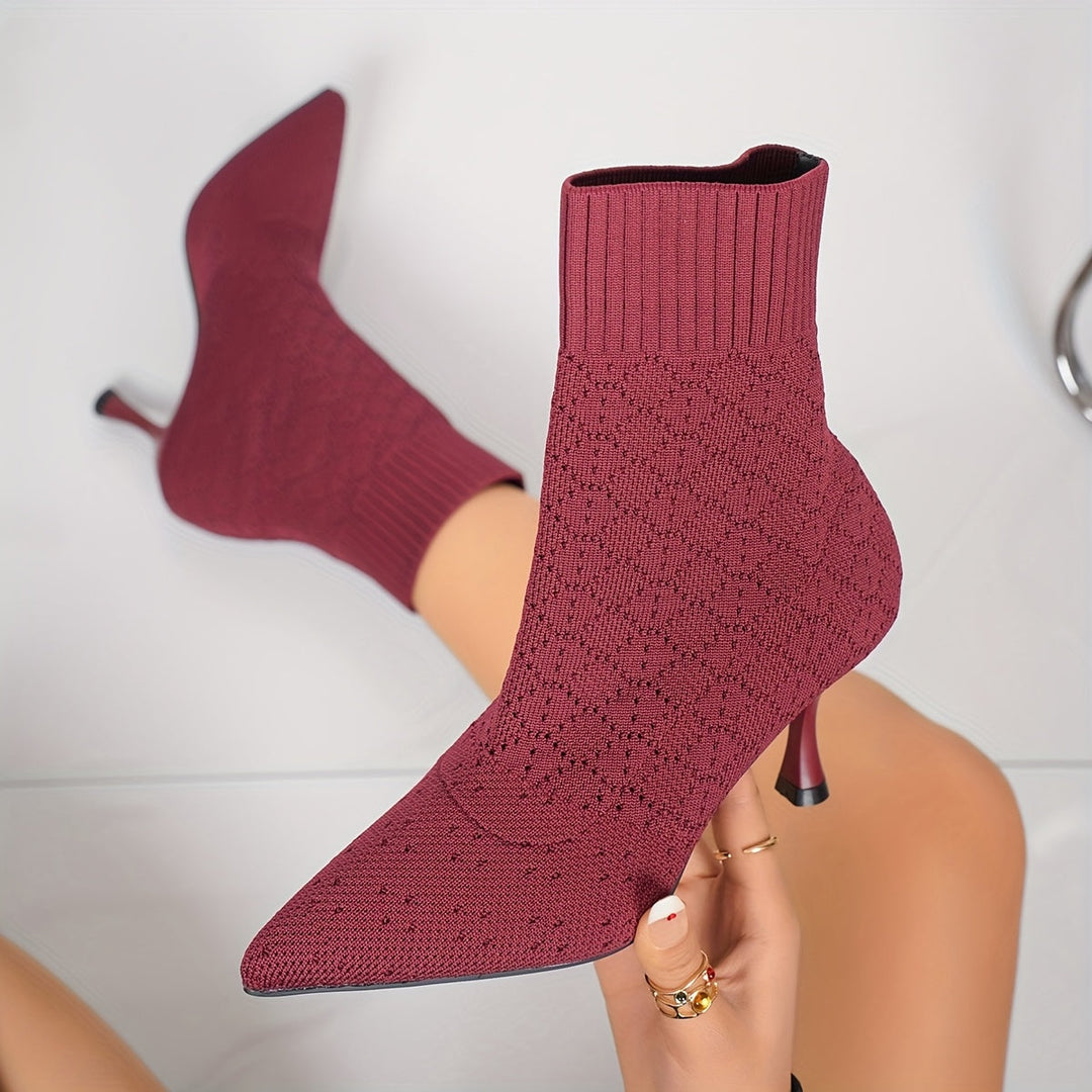 Avery | Womens Pointed Toe Heel Boots