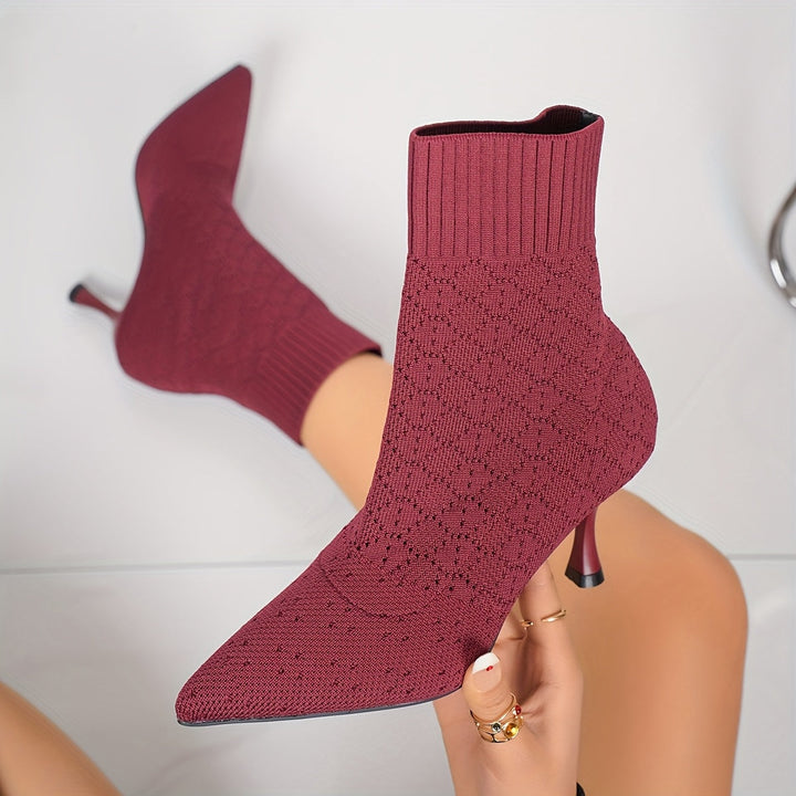 Avery | Womens Pointed Toe Heel Boots