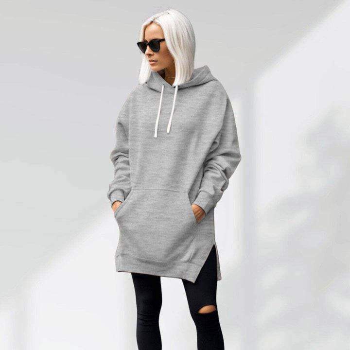 Elke | Oversized Hoodie Dress Longline Midi