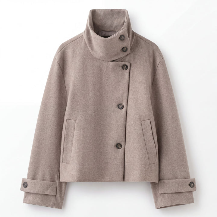 Kennedy | Womens Wool Blend Button Jacket