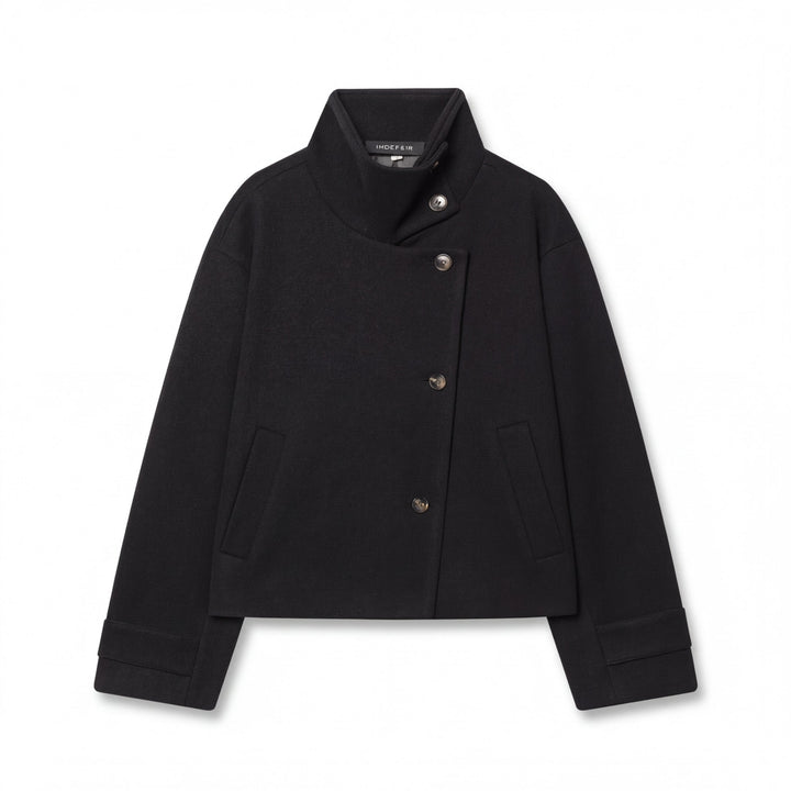 Kennedy | Womens Wool Blend Button Jacket