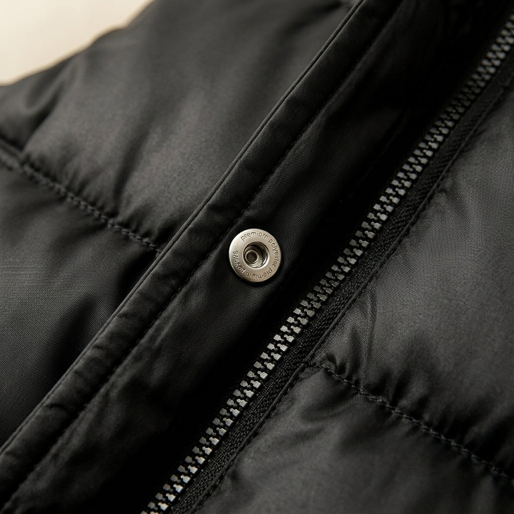 Cameron | Relaxed Quilted Collared Puffer Vest
