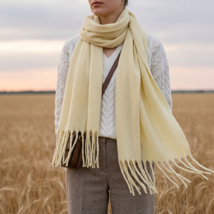 Harper | Womens Oversized Fringe Wrap Scarf