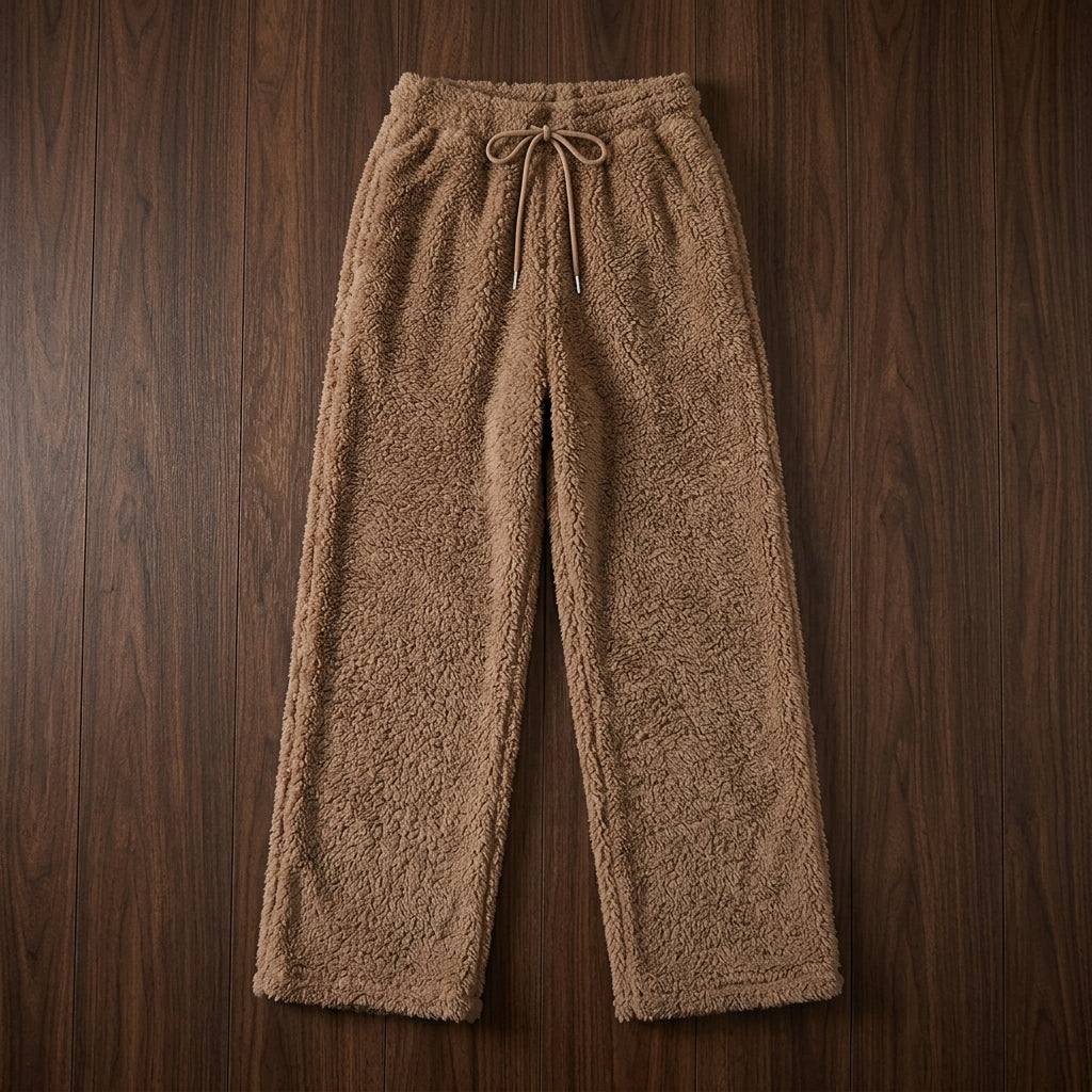Skylar | Relaxed Wide Leg Fleece Sweatpants