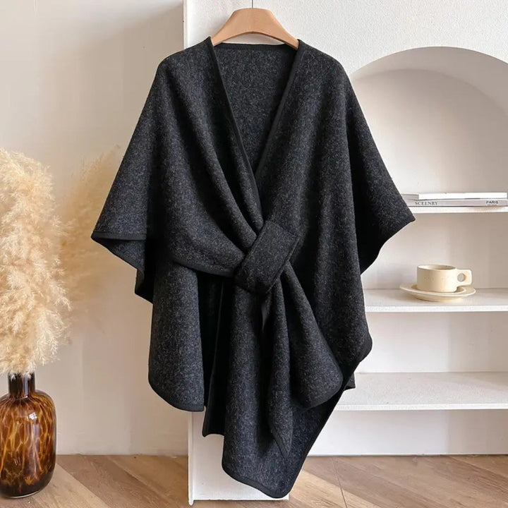 Paige | Oversized Wrap Shawl Poncho Cape