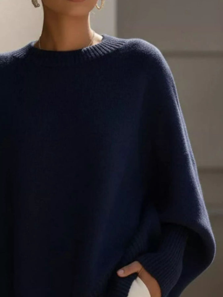 Sabine | Oversized Batwing Knit Womens Sweater