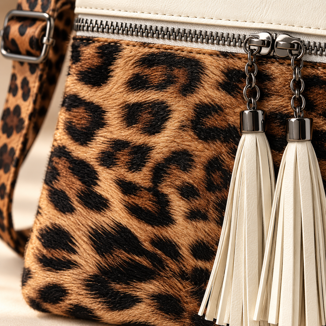 Juliet | Leopard Print Crossbody Bag Women