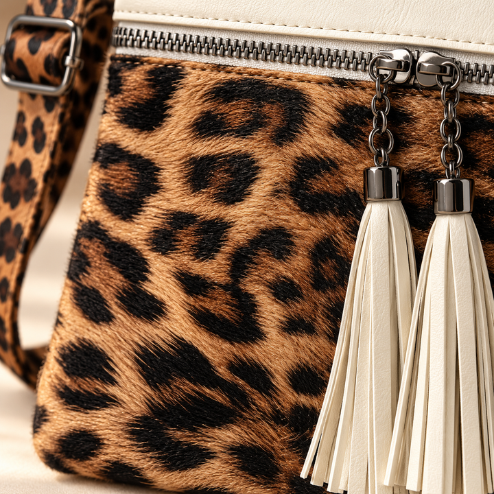 Juliet | Leopard Print Crossbody Bag Women