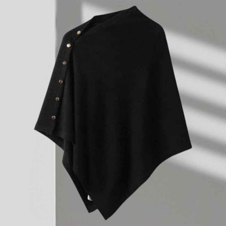 Rowan | Womens Knit Poncho Cape Sweater