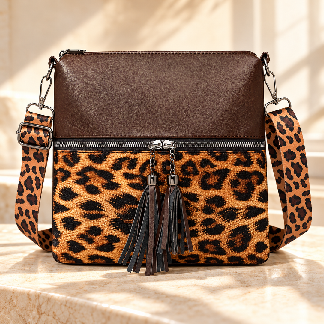Juliet | Leopard Print Crossbody Bag Women