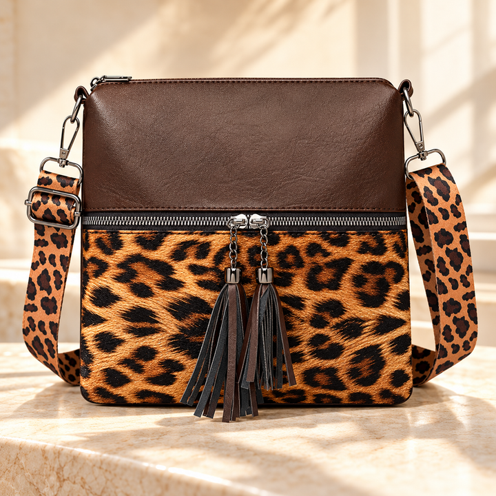 Juliet | Leopard Print Crossbody Bag Women