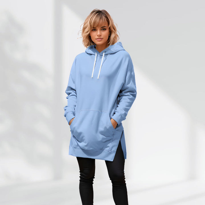 Elke | Oversized Hoodie Dress Longline Midi