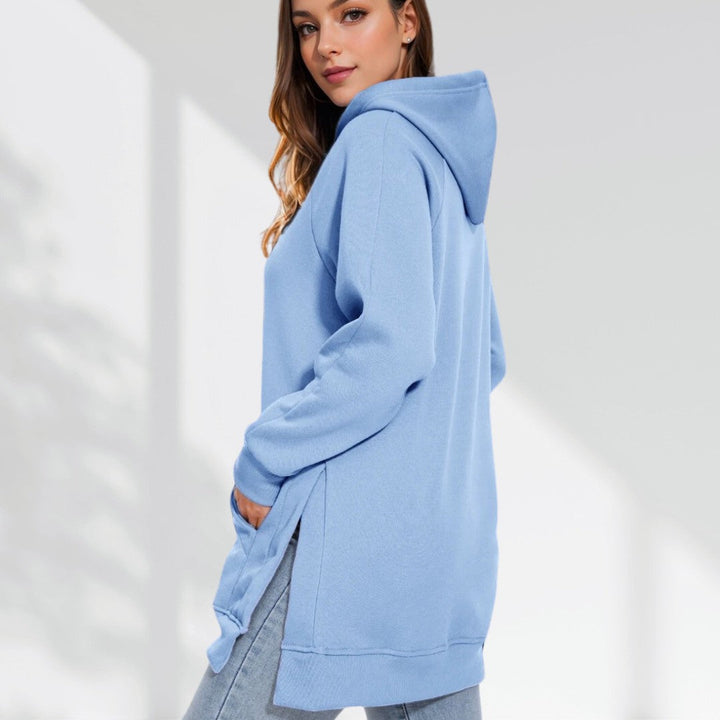 Elke | Oversized Hoodie Dress Longline Midi