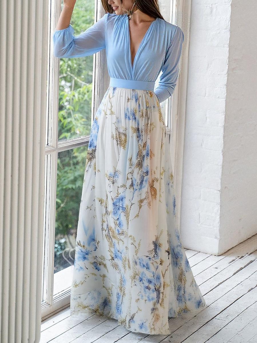 Addison | Wedding Guest Floral Maxi Dress