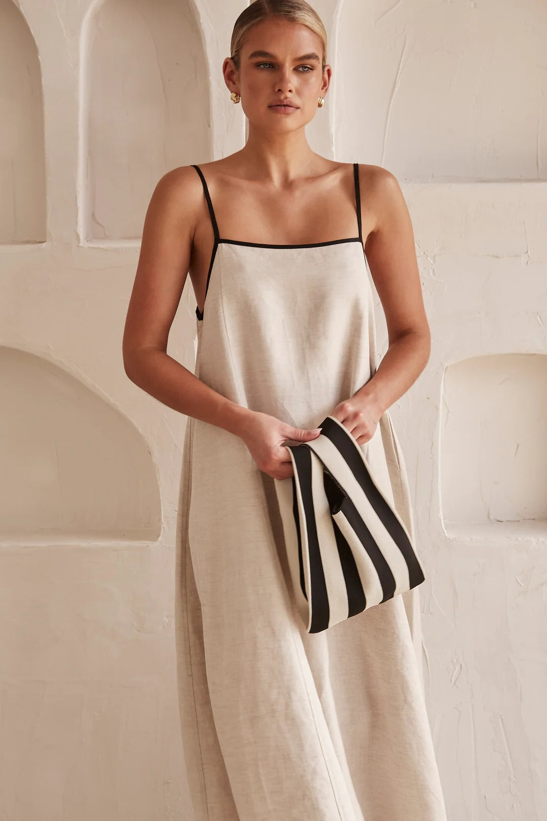 Brynn | Womens Linen Maxi Dress