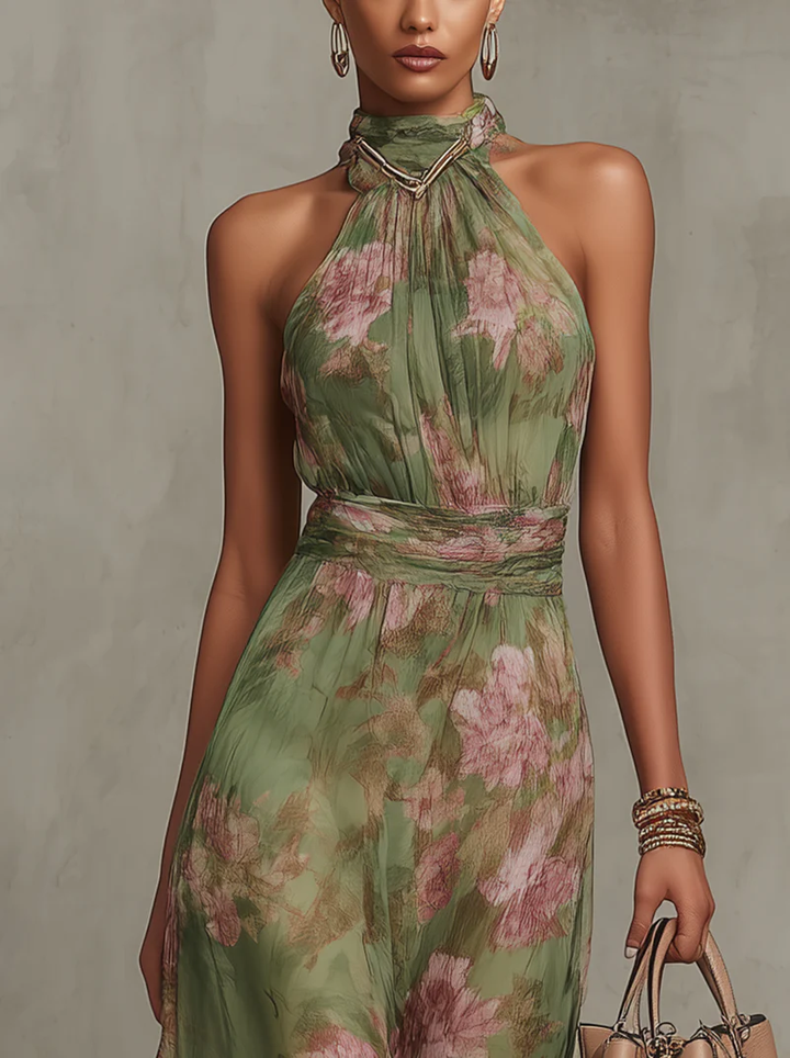 Claire | Wedding Guest Floral Maxi Dress
