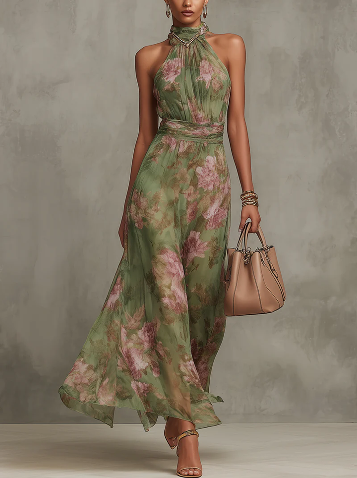 Claire | Wedding Guest Floral Maxi Dress