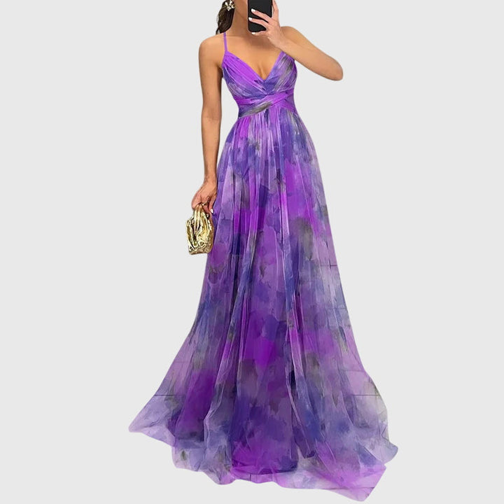 Elise | Wedding Guest Floral Maxi Dress