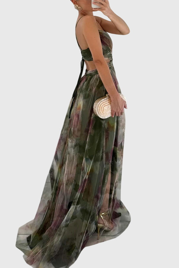 Elise | Wedding Guest Floral Maxi Dress