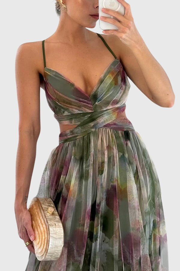 Elise | Wedding Guest Floral Maxi Dress