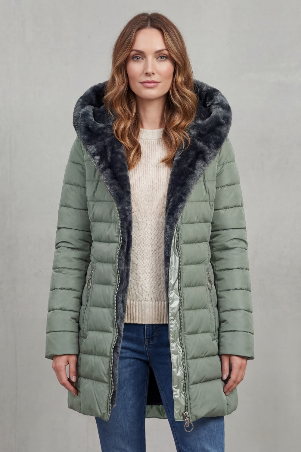 Eve | Quilted Hooded Puffer Jacket Women