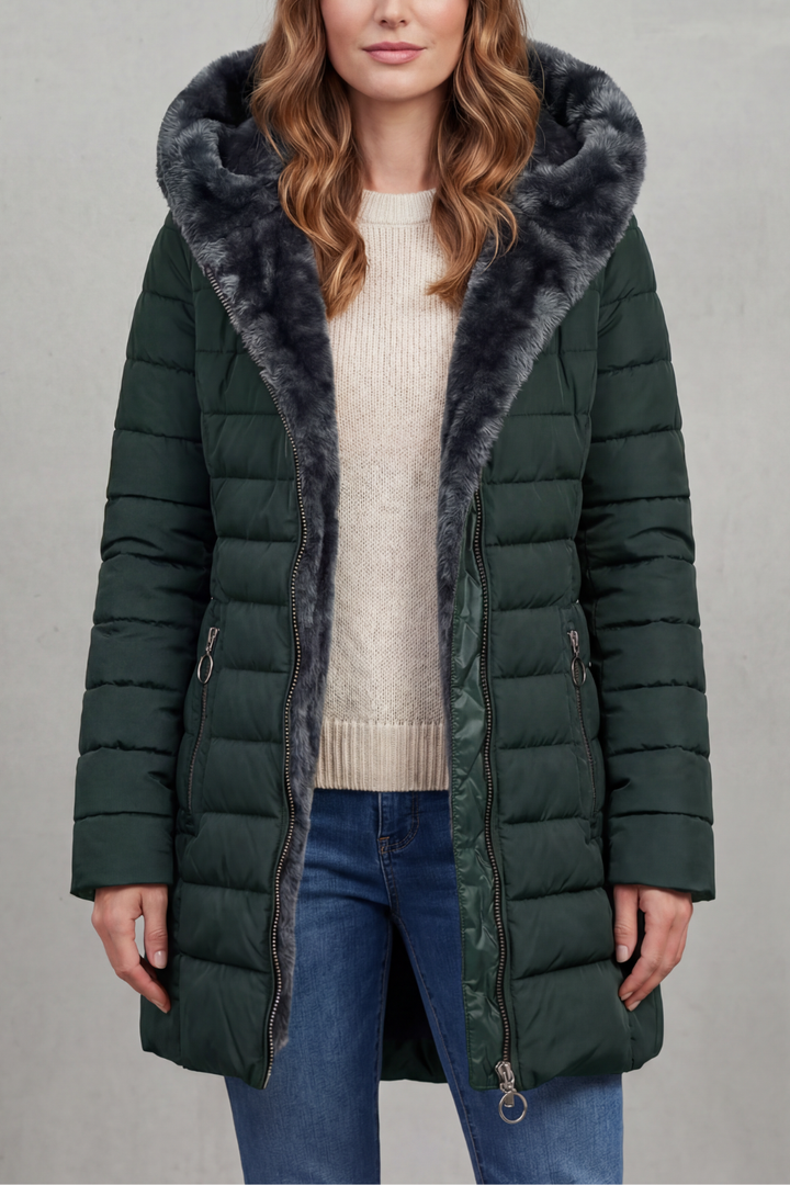 Eve | Quilted Hooded Puffer Jacket Women