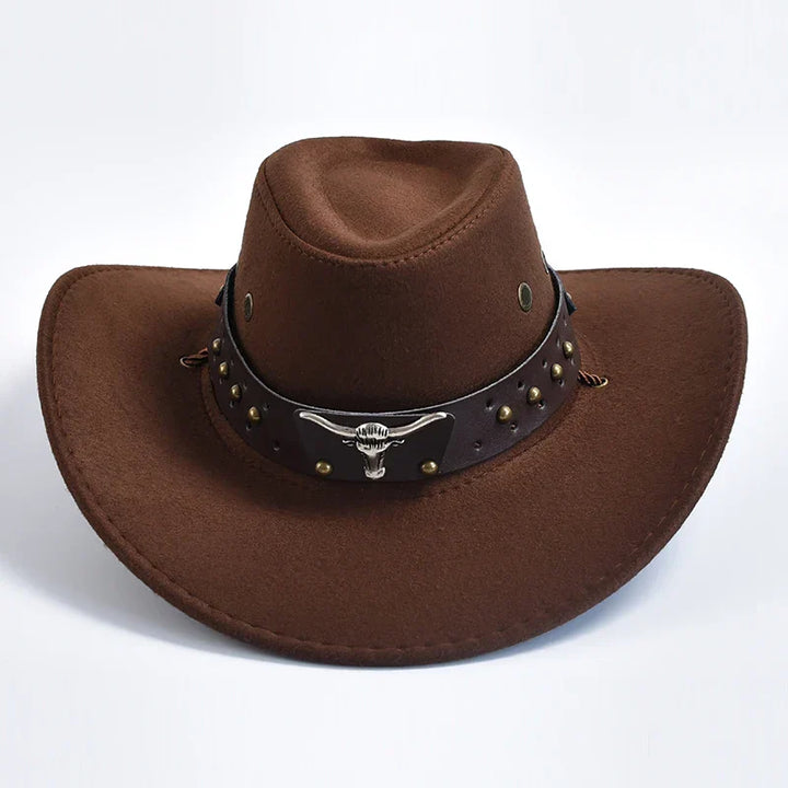 Finley | Western Cowboy Hat with Studded Band