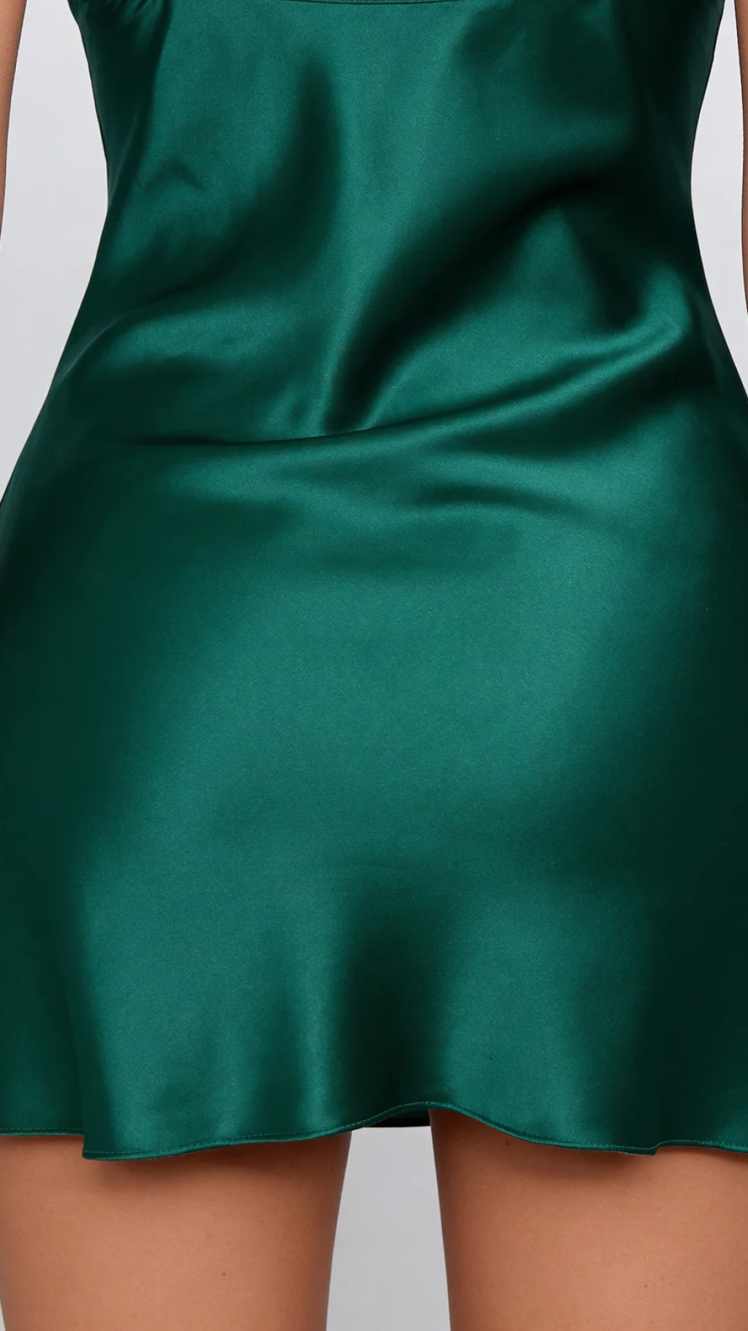Savannah | Satin Mini Dress