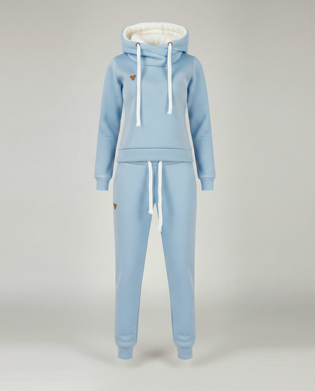 Elise | Abstract Hooded Tracksuit with Drawstring Waist