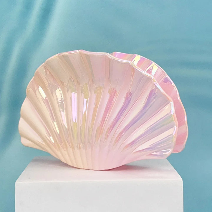 Harper | Iridescent Scallop Shell Hair Clip Women&