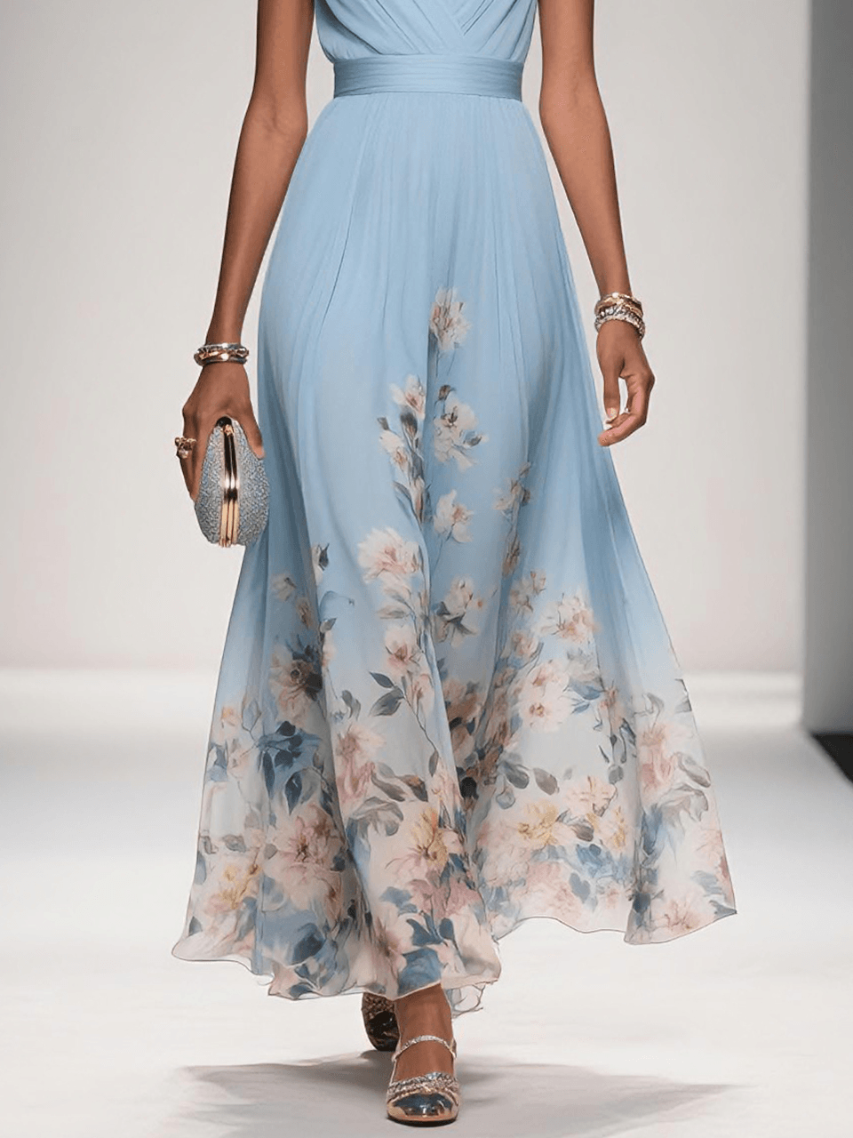 Harper | Wedding Guest Floral Maxi Dress
