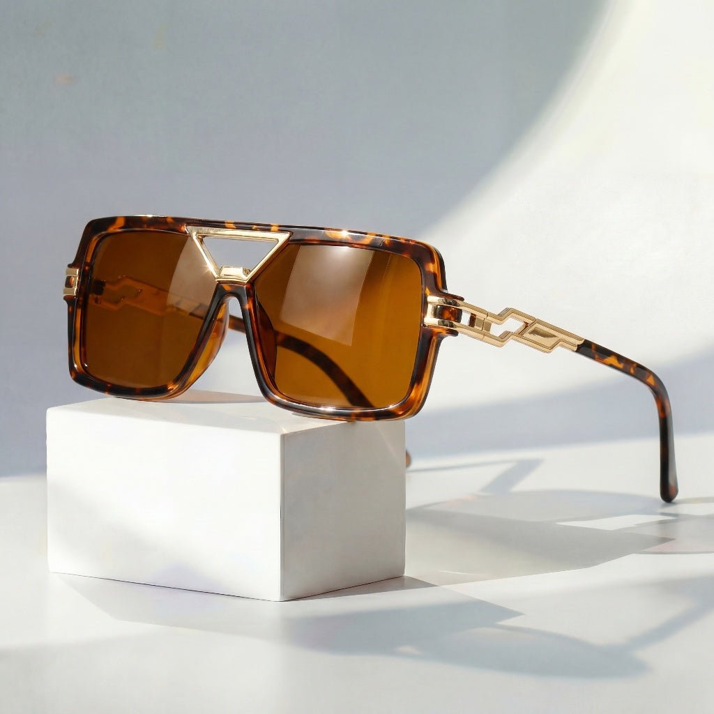 Indigo | Oversized Square Frame Sunglasses