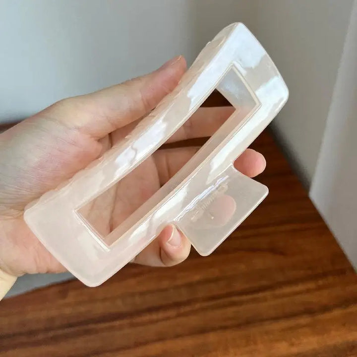 Jordan | Oversized Square Hair Claw Clip