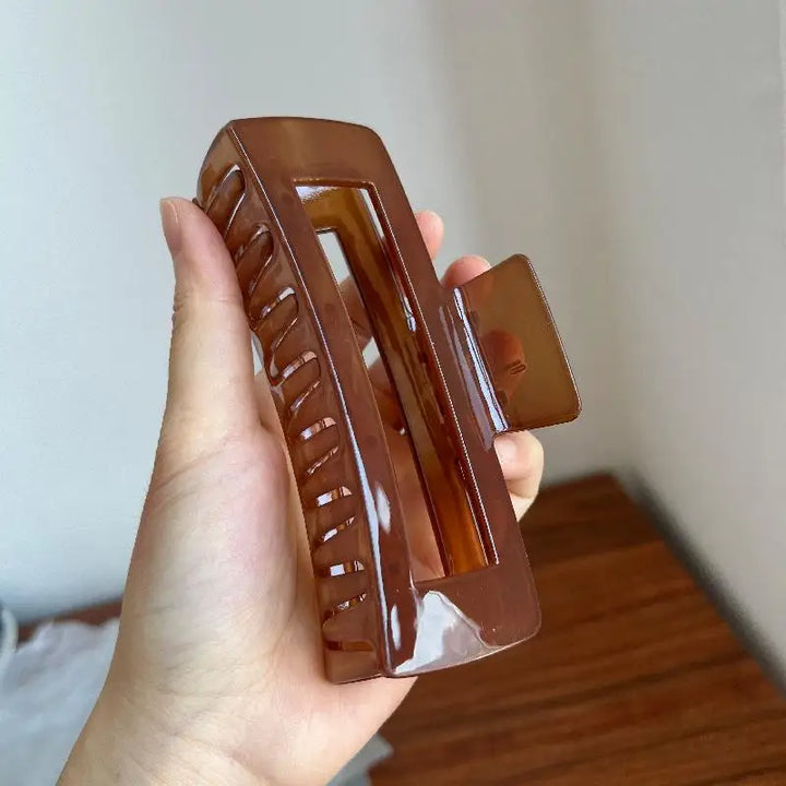 Jordan | Oversized Square Hair Claw Clip