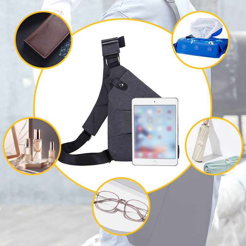 Kit | Sling Crossbody Black Bag