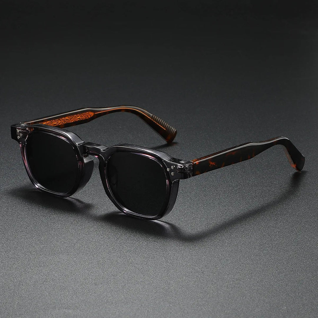 Marlowe | Retro Square Frame Sunglasses