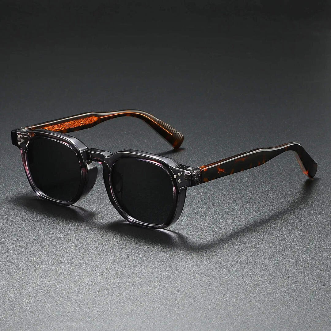 Marlowe | Retro Square Frame Sunglasses