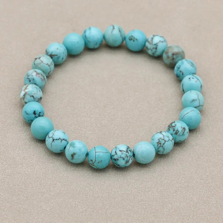 Marlowe | Turquoise Beaded Stretch Bracelet