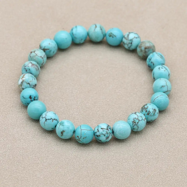 Marlowe | Turquoise Beaded Stretch Bracelet