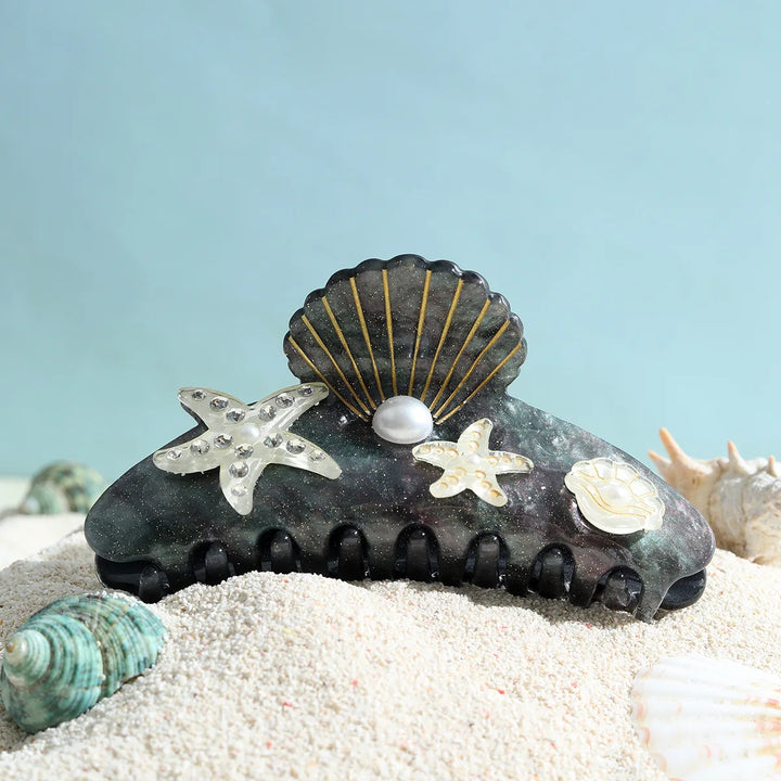 Morgan | Ocean Fish Crystal Hair Claw Clip