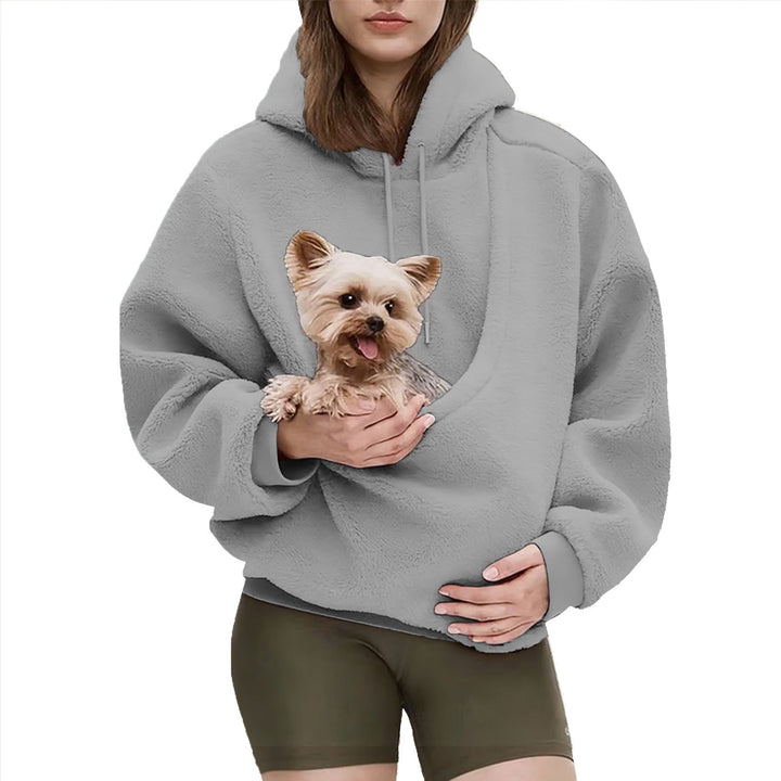 Faith | Oversized Hooded Fleece Sweatshirt