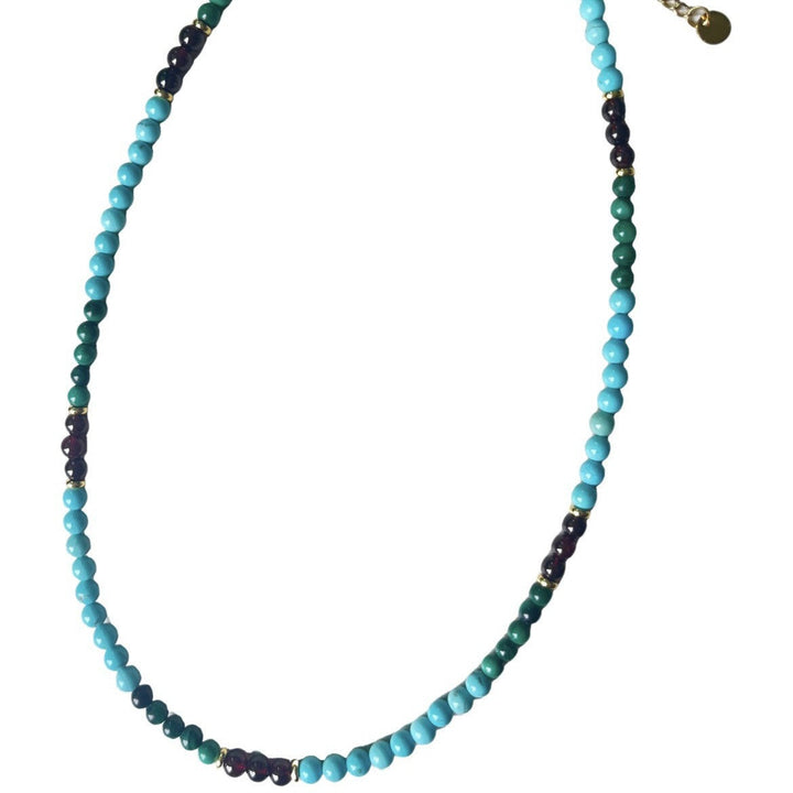 Kira | Beaded Long Sleeve Cotton Choker Necklace