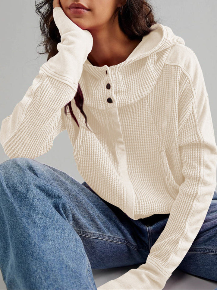 Greta | Relaxed Zip Hooded Jacket