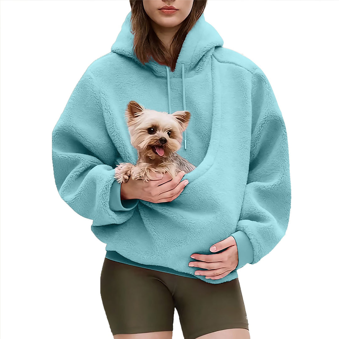 Faith | Oversized Hooded Fleece Sweatshirt