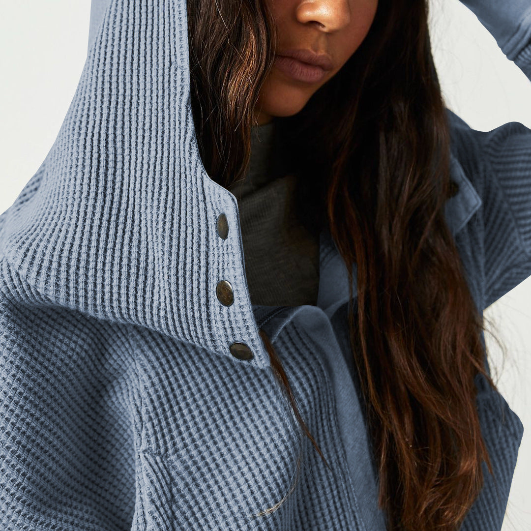 Greta | Relaxed Zip Hooded Jacket