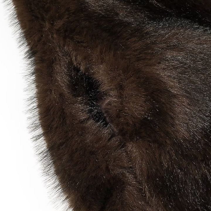 Skylar | Womens Faux Fur Coat Knee Length
