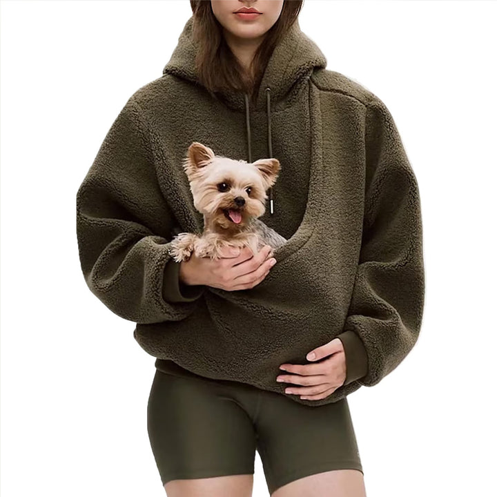 Faith | Oversized Hooded Fleece Sweatshirt