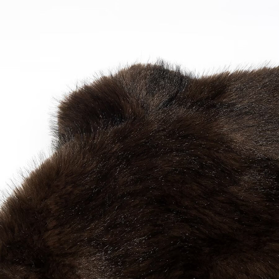 Skylar | Womens Faux Fur Coat Knee Length