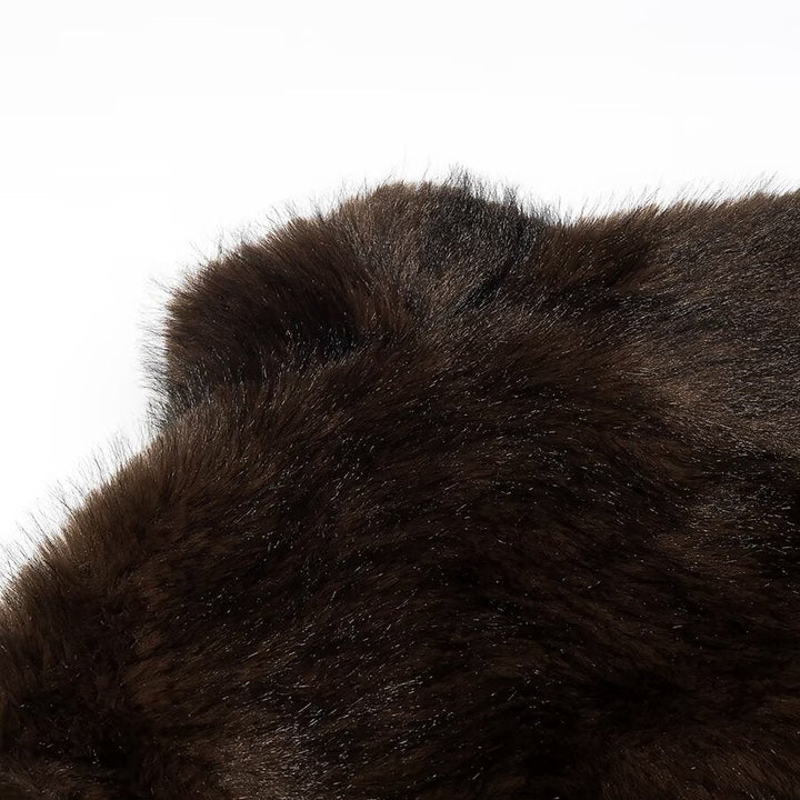Skylar | Womens Faux Fur Coat Knee Length